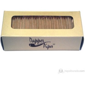 Resim Dapper Pipes 9 MM Balsa Ağacı Pipo Filtresi 40'lık Paket 