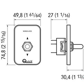 Resim Quick Irgat Kumanda Paneli Wcs820 