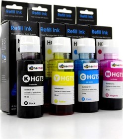 Resim Hp 2ND31A Yazıcı Uyumlu Mürekkep Takımı / Hp GT51 /GT52 Set 