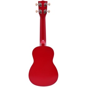 Resim Carlos CRU50-RD Kırmızı Soprano Ukulele 