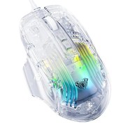 Resim AULA S80 7200 DPI 7 TUŞLU RGP ŞEFFAF OPTİK MOUSE 