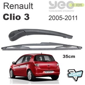 Resim Renault Clio 3 Arka Silecek Kolu Set 2005-2012 