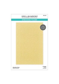 Resim Spellbinders Monoline Yıldız Desenli Kabartma Klasörü Ses-053 