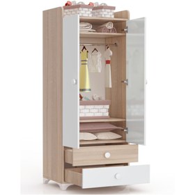 Resim Afilli Sw 703 A Swing Bebek Odası Takımı Somon 