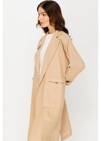 Resim Esswaap Keten Kumaş Ceket Pantolon Takım Camel-camel Camel 