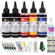 Resim Canon Pg 84, Cl 94 Kartuş Uyumlu Forprint Dolum Seti 5x100ml 