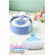 Resim Skygo Bebek Pudralığı - Puff Pudralık - Bebek Pudrası Pufu 