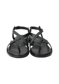 Resim Sandalet Kadın 86p2 Frau London Leather Nero Siyah 