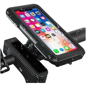 Resim Suporte Telefon Tutucu Kapaklı (4,7 - 6,8 İnches) Su Geçirmez, Dokunmatik ekran uyumlu 