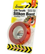 Resim Automix Silikon Çift Taraflı Bant 18MM x 4 Metre 