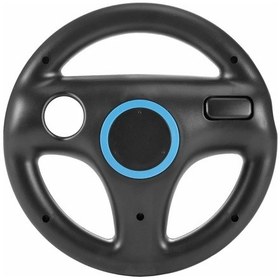 Resim Siyah-yarış Oyunları Direksiyon Yenilikçi Ergonomik Direksiyon Nintendo Wii Kart Yarış Oyunları Uzaktan Kumanda 