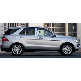 Resim Mercedes Ml W166 2012-2017 Krom Kapı Direk Aksesuarı 6 Parça Pçlk 
