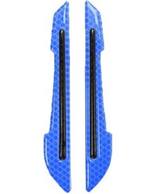 Resim Mavi Mini Çarpışma Önleyici Koruyucu Çıkarılabilir Esnek Güvenlik Uyarısı 