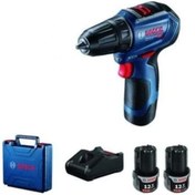 Resim Bosch GSR 12V-30 Li Çift Akülü Vidalama Çantalı 