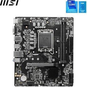 Resim MSI MB PRO H610M-E SOKET 1700 DDR5 5600MHZ(OC) HDMI VGA M.2 USB3.2 1x 1G LAN mATX 
