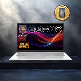 Resim Asus Vivobook Go 15 E1504FA-BQ1741 R5-7520U 8 GB 512 GB SSD 15.6" Dos Dizüstü Bilgisayar 