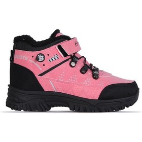 Resim Skuaıter Blm-5105 Pembe Termal Kürklü Kız Çocuk Bot 001 