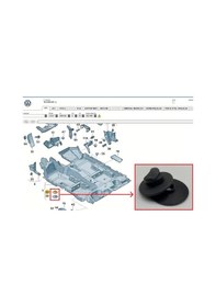 Resim Seat Taban Halısı Paspas Klipsi 1 Adet N11.22757 