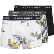 Resim Jack&Jones Jacabstract Trunks 3'lü Erkek Boxer 12273114 (12273114) 
