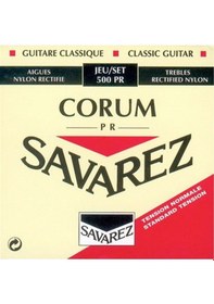 Resim Gewa 656087 Savarez Corum 500pr Klasik Gitar Teli Normal Tansiyon Naylon Tizler Ve Esnek Baslar İle Dengeli Ve Sıcak Karakter 
