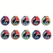 Resim 11 renk, badminton ipi, raket teli, antrenman direnci, raket hattı, karbon nanofiber badminton ağı ND-65 kordaj çivi gözü aracı spor ekipmanı raket hattı aksesuarları 