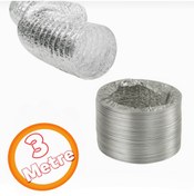 Resim Onas Telli Kopmayan Davlumbaz Baca Flexible Aspiratör Borusu 3 Metre 