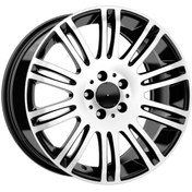 Resim Emr EMR-DY328-06 9.0x18"-5x112 ET39 66.6 Black Diamond Jant 4 Adet Emr