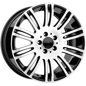 Resim Emr EMR-DY328-06 9.0x18"-5x112 ET39 66.6 Black Diamond Jant 4 Adet Emr