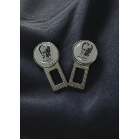 Resim Atatürk Potreli Ikaz Ses Susturucu Metal Toka 2 Adet 