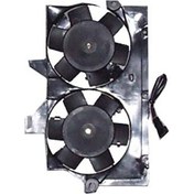 Resim TW Ford Transıt- V184- 02/06; Klima Fan Davlumbazı Komple Çiftli Motorsuz (Traveller Tipi) (Tw) 