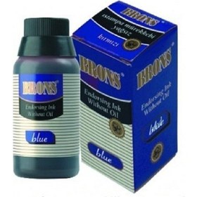 Resim Brons Istampa Mürekkebi Yağlı 30 Cc Mavi Br-315 12 Adet 