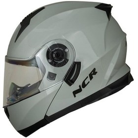 Resim NCR ÇENE AÇILIR KASK COOL GRİ 