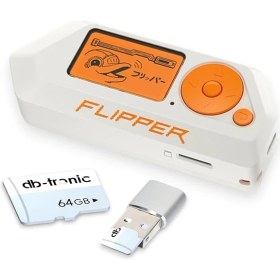 Resim Zero Set | Flipper Zero | 64 GB Microsd Kart | Sd Kart Okuyucu Adaptörü 