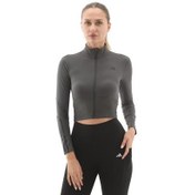 Resim adidas Hyg Rıb Track J Kadın Ceket Antrasit 