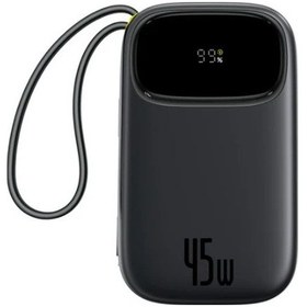 Resim Baseus Enerfıll 45w 20kmah Powerbank-siyah Siyah 