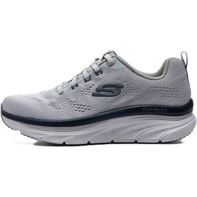 Resim Skechers D'lux Walker-commuter Memory Foam Mens Walking Shoes Hafızalı Taban Erkek Yürüyüş Ayakkabısı Gri Gri 