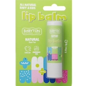 Resim Babyton Bebek & Çocuk Doğal Dudak Koruyucu Bitkisel Lipbalm Naturel 5gr 