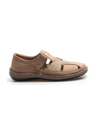 Resim Fast Step Hakiki Deri Erkek Klasik Sandalet 662ma119b 001 