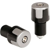 Resim Lampa Toor Gümüş/Siyah Motosiklet Gidon Topuzu 90425 