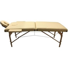 Resim Ahşap Masaj Masası Ithal Beyaz 2 Parça Çanta Tipi 