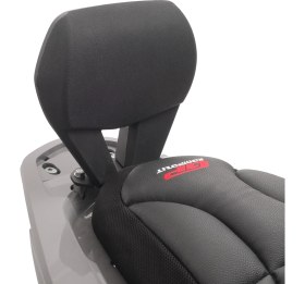 Resim GP Kompozit Mondial Strada 125 2023-2025 Uyumlu Spor Sissy Bar Siyah 
