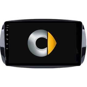 Resim Smart Fortwo - Forfour - Araç Multimedya Ekran - 2gb 32gb - S - Piano Black - 2015 - 2019 - 9 Inch - Cadence - Upg 