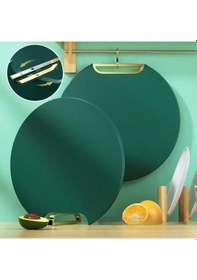 Resim Ollevra Mutfak Standlı Kesim Tahtası Sebze,meyve,et,balık,ekmek Doğrama Kesme Yeşil 