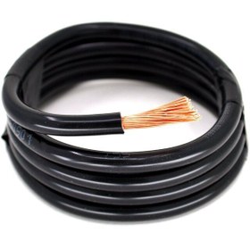 Resim Adam 1 Metre 10mm Siyah Bakır Akü Kablosu FLY 