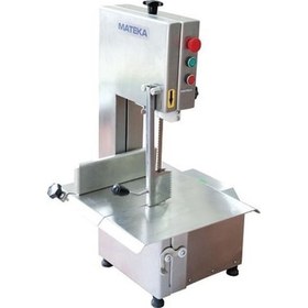 Resim Mateka Kemik Kesme Makinası Paslanmaz Çelik 220 Volt Et Kemik Testeresi 