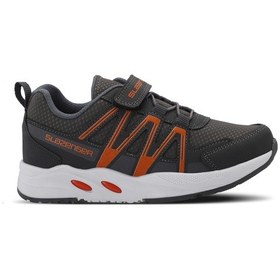 Resim Slazenger Elıps Erkek Çocuk Koyu Gri Sneaker Koyu Gri 