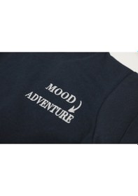 Resim Ayybuu 2 Iplik Şardonlu Çocuk Eşofman Üstü Mood Adventure Lacivert 