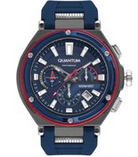 Resim Quantum HNG1010.099 Quartz Silikon Lacivert 10 ATM 50 mm Erkek Saat 