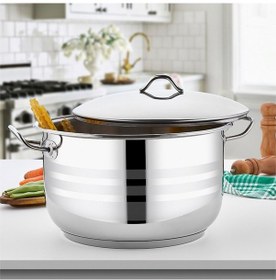 Resim Gülsan 34 Cm 17 Lt Mega Derin Tencere 