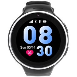 Resim Bilicra Round Akıllı Çocuk Saati Siyah 